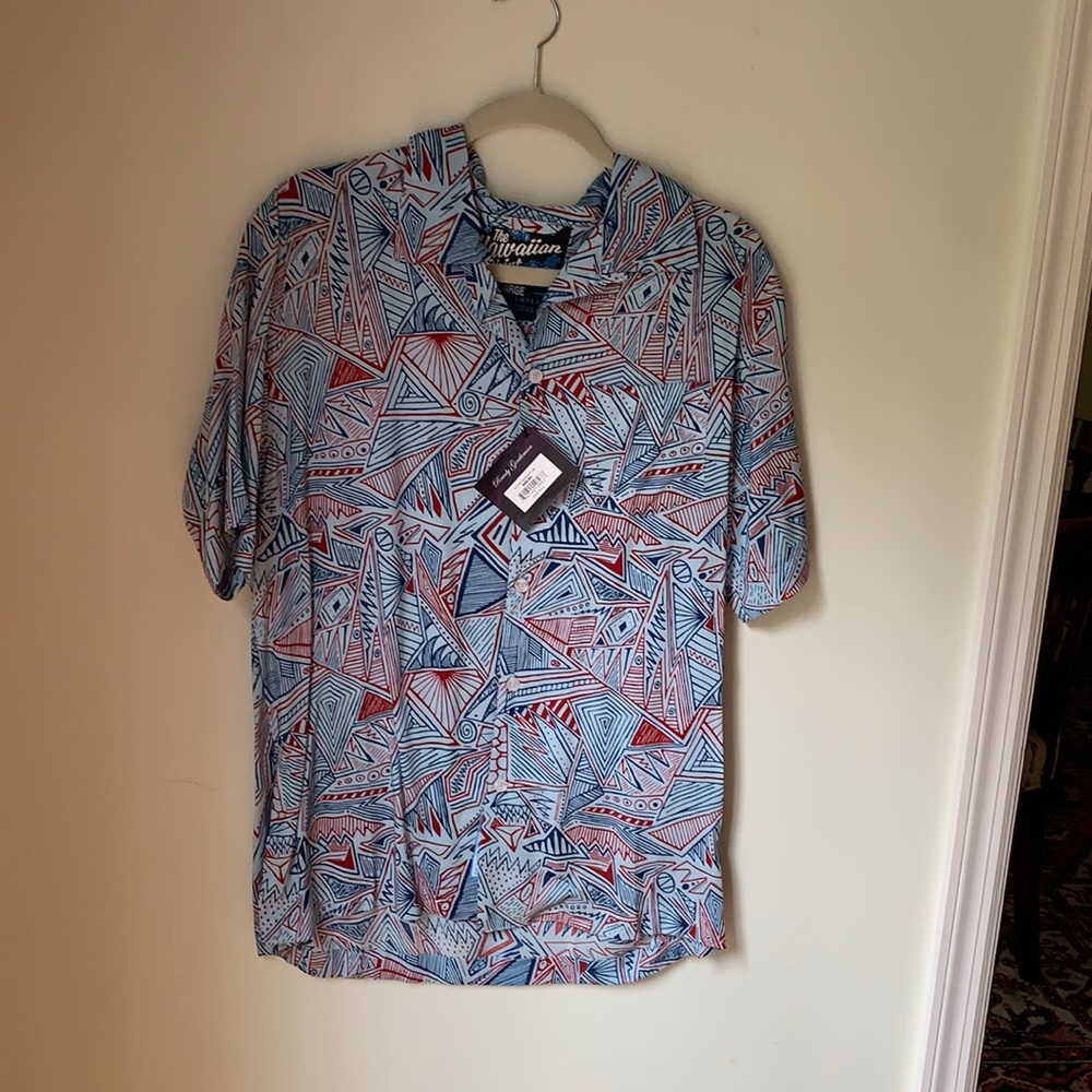 The Hawaiian Shirt collared shirt sleeve size L
